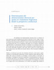 Research paper thumbnail of Determinantes del abstencionismo electoral por apatía en ciudadanos bogotanos desde la perspectiva conductual