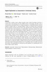 Research paper thumbnail of Digital Explanation as Assessment in University Science