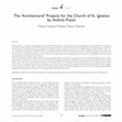 Research paper thumbnail of I progetti “architettonici” per la chiesa di Sant’Ignazio di Andrea Pozzo