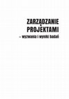 Research paper thumbnail of Zarządzanie projektami - wyzwania i wyniki badań