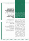 Research paper thumbnail of Museum, audio description and tactile resources for visually impaired people: accessibility of Room Aldemir Martins at UFC’s Museum of Art (MAUC)