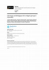 Research paper thumbnail of Chronique archéologique de la religion grecque (ChronARG)