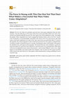 Research paper thumbnail of The Force Is Strong with This One (but Not That One): What Makes a Successful Star Wars Video Game Adaptation?