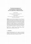 Research paper thumbnail of The historical development of X-ray Absorption Fine Spectroscopy and of its applications to Materials Science