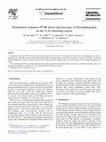 Research paper thumbnail of Synchrotron radiation FTIR micro-spectroscopy of natural layer-silicates in the O–H stretching region