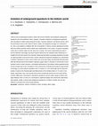 Research paper thumbnail of Evolution of underground aqueducts in the Hellenic world