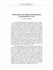 Research paper thumbnail of Cultivating a New Normal: Mood Disorders in the DSM-III to -5 Era