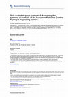 Research paper thumbnail of Quis custodiet ipsos custodes? Assessing the systems of controls of the European Fisheries Control Agencys inspecting powers