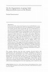 Research paper thumbnail of On the Organization of geistige Arbeit: Historical Reflections on Die Brücke