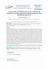 Research paper thumbnail of A case study of Turkish pre-service teachers of English in an international exchange program: ELF and WE perspectives