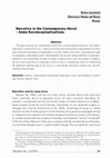 Research paper thumbnail of Narrative in the Contemporary Novel – Some Reconceptualisations