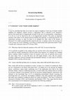 Research paper thumbnail of Deconstructing Binding