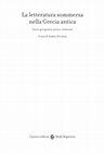 Research paper thumbnail of Un mondo sommerso di canti