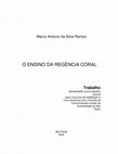 Research paper thumbnail of Ensino da regência coral