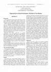 Research paper thumbnail of Expressivity in Choral Performance: The Role of Text Diction