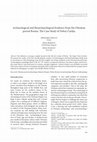Research paper thumbnail of Archaeological and Bioarchaeological Evidence from the Ottoman period Bosnia: The Case Study of Doboj-Čaršija