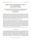 Research paper thumbnail of Impacto de la actividad pesquera sobre la diversidad biológica: Revisión para el Pacífico sur de México