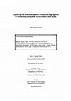 Research paper thumbnail of Exploring the effects of spatial and social segregation in university campuses, IZTECH as a case study