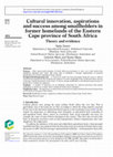 Research paper thumbnail of Cultural innovation, aspirations and success among smallholders in former homelands of the Eastern Cape province of South Africa