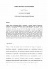 Research paper thumbnail of Cladism, Monophyly and Natural Kinds