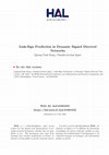 Research paper thumbnail of Link-Sign Prediction in Dynamic Signed Directed Networks