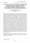 Research paper thumbnail of An Account of the Works of Nektarios Protopsaltis and Nektarios Frimu in Manuscript no. 7 from the “Dumitru Staniloae” Ecumenical Library of the Metropolitan Church of Moldavia and Bukovina