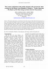 Research paper thumbnail of The creative adaptation of the psaltic monody in the present day choir creation for the liturgy in the Republic of Moldova – Teodor Zgureanu – The Hymns of the Holy Liturgy by Saint John the Chrysostomos