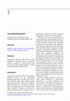 Research paper thumbnail of Transnational Education