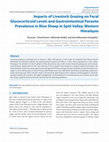 Research paper thumbnail of Impacts of Livestock Grazing on Fecal Glucocorticoid Levels and Gastrointestinal Parasite Prevalence in Blue Sheep in Spiti Valley, Western Himalayas