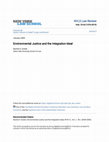 Research paper thumbnail of Environmental Justice and the Integration Ideal