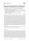 Research paper thumbnail of Corporate Social Responsibilities of Food Processing Companies in Vietnam from Consumer Perspective