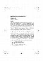 PDF) Cleft and pseudo-cleft constructions in English