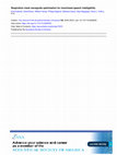Research paper thumbnail of Respiration mask waveguide optimisation for maximised speech intelligibility