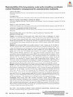 Research paper thumbnail of Reproducibility of the lung anatomy under Active Breathing Coordinator control: dosimetric consequences for scanned proton treatments