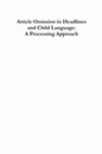 Research paper thumbnail of Introducing register variation and syntactic theory