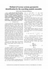 Research paper thumbnail of Method of Lorenz systems parametric identification by the searching models ensemble