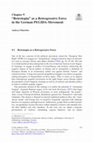 Research paper thumbnail of (105:2) “Retrotopia” as a Retrogressive Force in the German PEGIDA-Movement