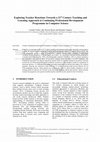 Research paper thumbnail of Exploring Teacher Reactions Towards a 21St Century Teaching and Learning Approach to Continuing Professional Development Programme in Computer Science