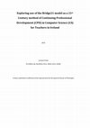 Research paper thumbnail of A 21st Century Teaching and Learning Approach to Computer Science Education: Teacher Reactions