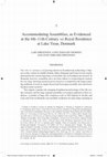 Research paper thumbnail of Accommodating Assemblies, as Evidenced at the 6th–11th-Century AD Royal Residence at Lake Tissø, Denmark