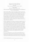 Research paper thumbnail of Disagreement about Evidence-Based Policy