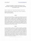 Research paper thumbnail of Physical accessibility of gaming opportunity and its relationship to gaming involvement and problem gambling: A systematic review