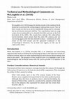 Research paper thumbnail of Technical and Methodological Comments on McLaughlin et al. (2018)