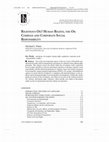 Research paper thumbnail of Righteous Oil? Human Rights, the Oil Complex, and Corporate Social Responsibility