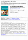 Research paper thumbnail of Class dynamics of agrarian change