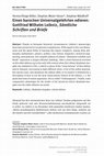 Research paper thumbnail of Einen barocken Universalgelehrten edieren: Gottfried Wilhelm Leibniz, Sämtliche Schriften und Briefe
