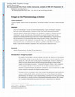 Research paper thumbnail of Kriegel on the Phenomenology of Action