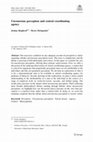Research paper thumbnail of Unconscious perception and central coordinating agency