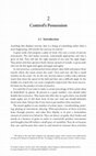 Research paper thumbnail of Control’s Possession