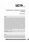 Research paper thumbnail of The selfie generation: a transformation of visual social relationships